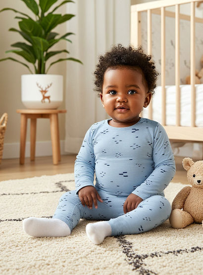 Juniors All-Over Print T-shirt and Pyjama Set-baby-girls-clothing-nightwear-pyjamasets-image-8