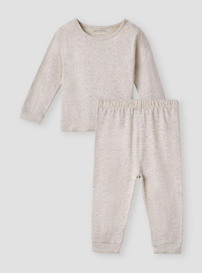 Juniors Solid T-shirt and Pyjama Set-baby-girls-clothing-nightwear-pyjamasets-image-1