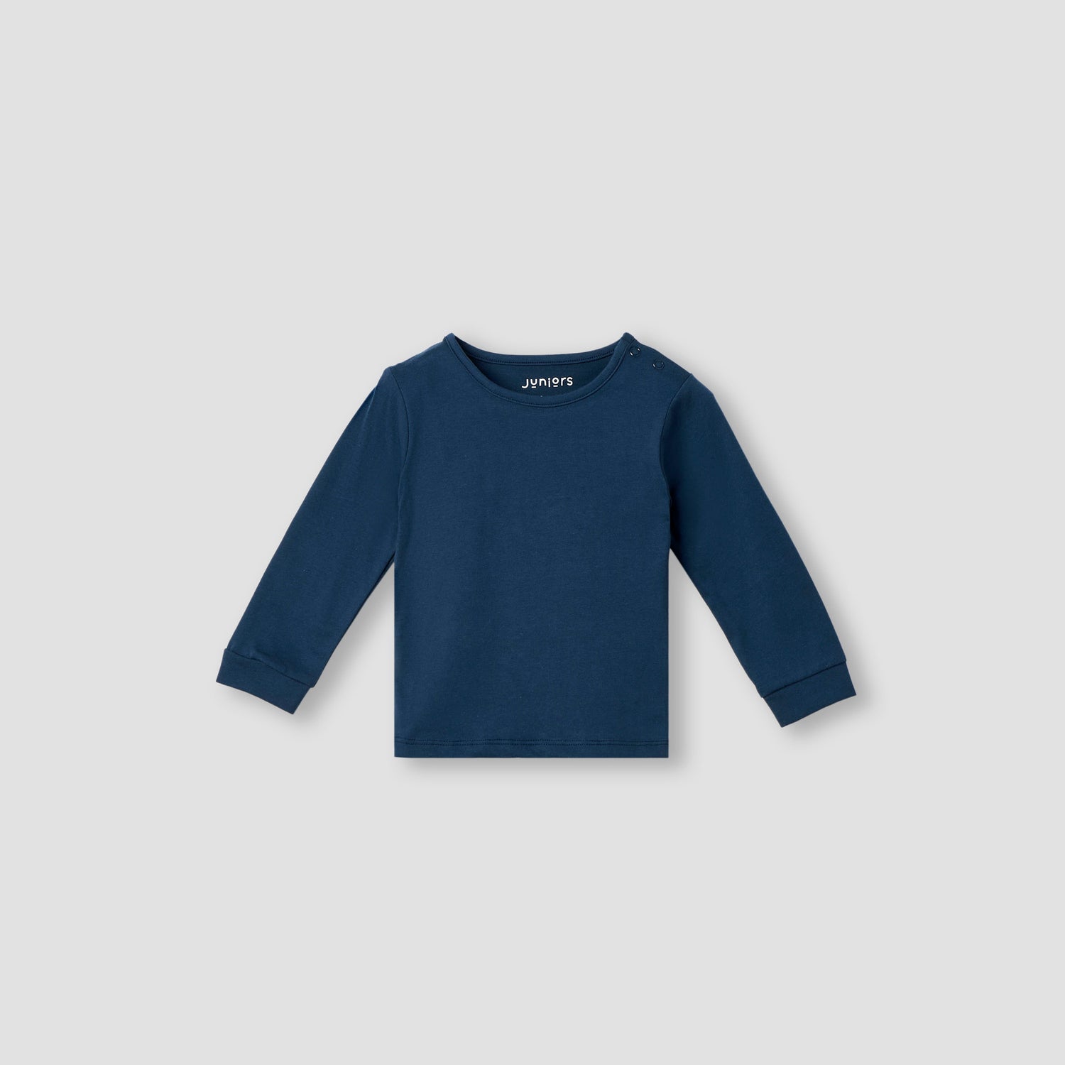 Juniors Solid Long Sleeves T-shirt and Pyjama Set
