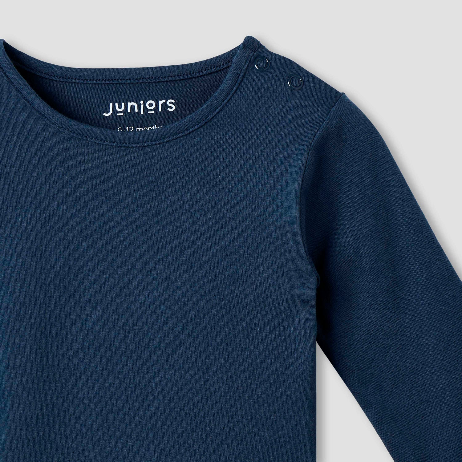 Juniors Solid Long Sleeves T-shirt and Pyjama Set