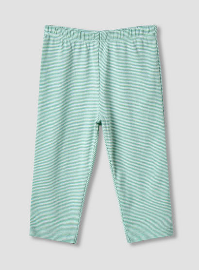 Juniors Striped Long Sleeves T-shirt and Pyjama Set-baby-girls-clothing-nightwear-pyjamasets-image-4