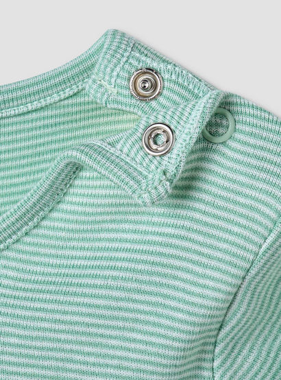Juniors Striped Long Sleeves T-shirt and Pyjama Set-baby-girls-clothing-nightwear-pyjamasets-image-6