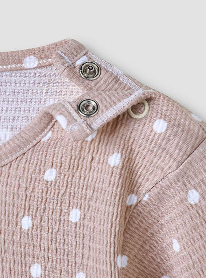 Juniors All-Over Polka Dot Print T-shirt and Pyjama Set-baby-girls-clothing-nightwear-pyjamasets-image-6