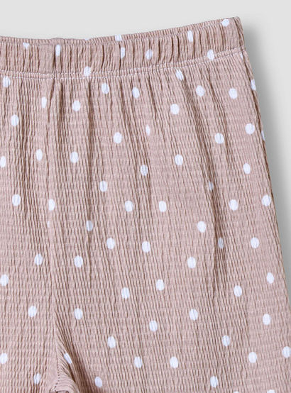 Juniors All-Over Polka Dot Print T-shirt and Pyjama Set-baby-girls-clothing-nightwear-pyjamasets-image-7
