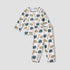 Juniors All-Over Wild Animal Print T-shirt and Pyjama Set - White / 12-18 mths