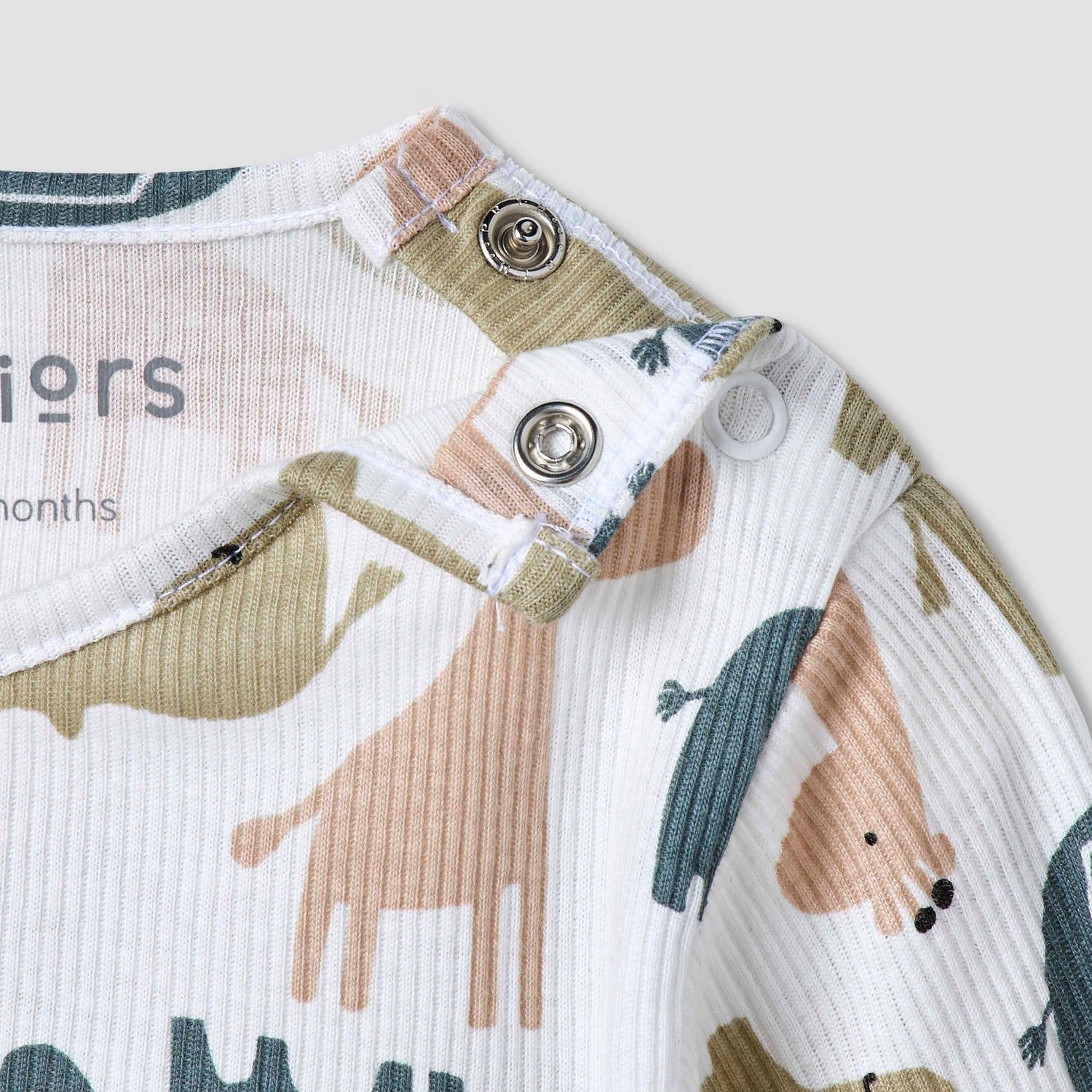 Juniors All-Over Wild Animal Print T-shirt and Pyjama Set