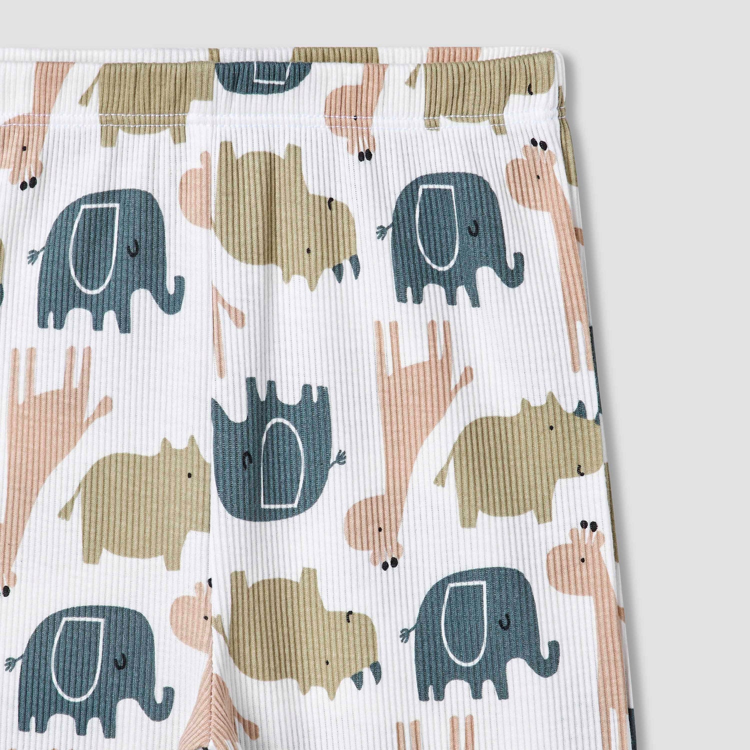 Juniors All-Over Wild Animal Print T-shirt and Pyjama Set