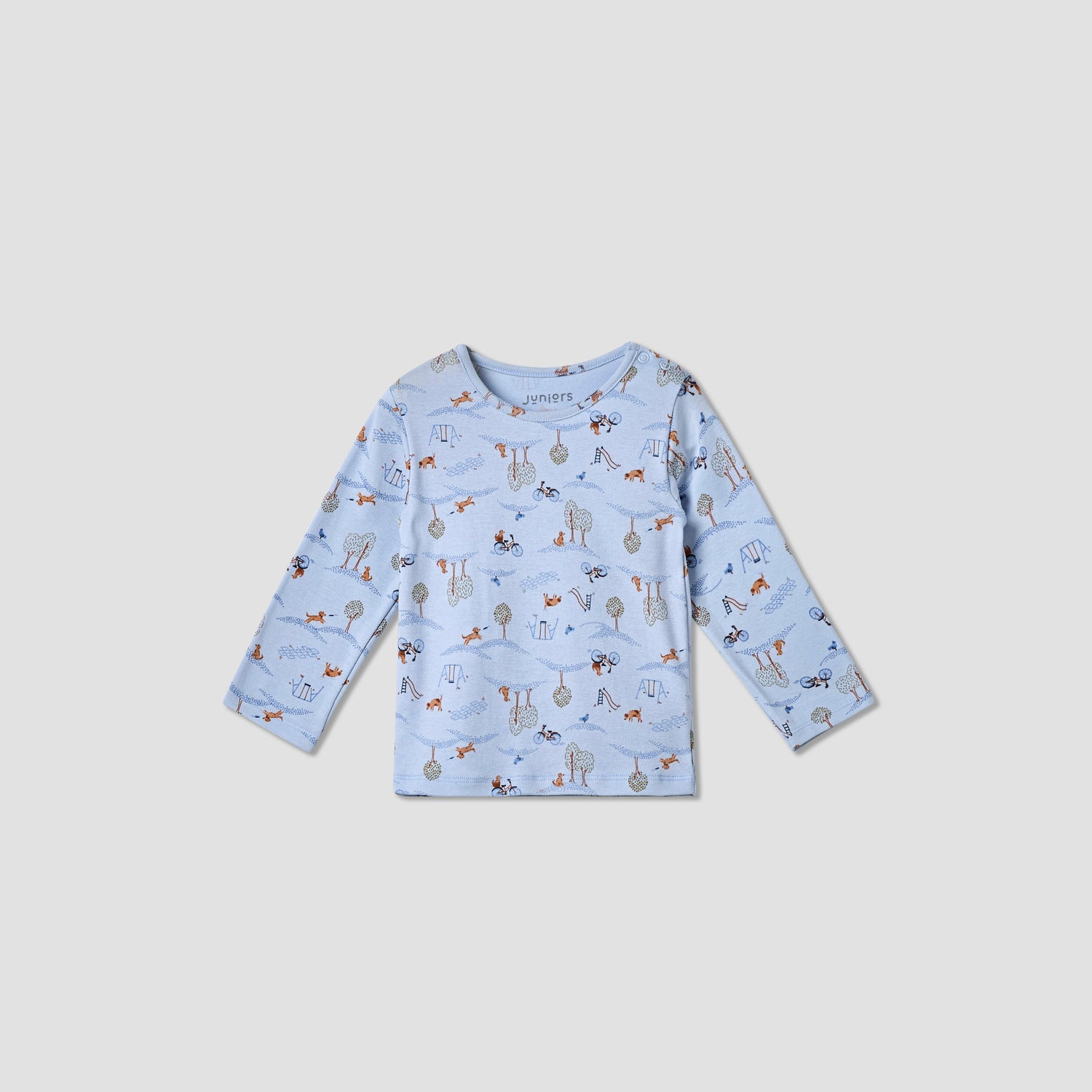 Juniors All-Over Print T-shirt and Pyjama Set