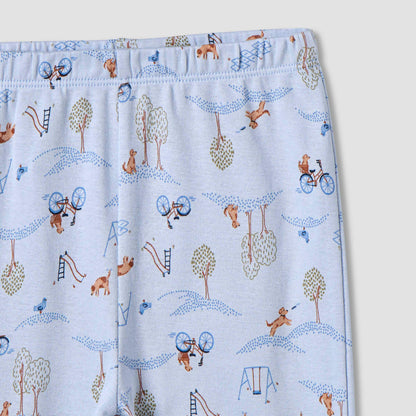 Juniors All-Over Print T-shirt and Pyjama Set