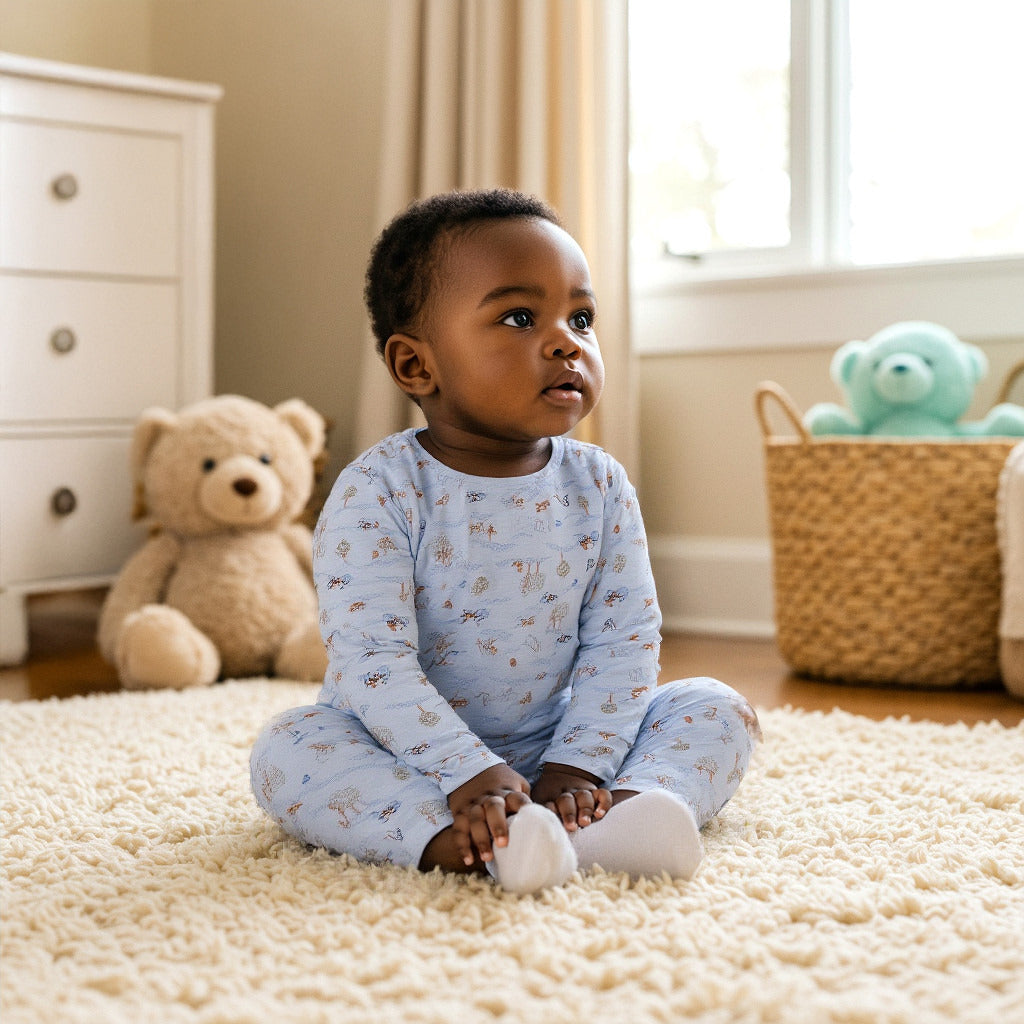 Juniors All-Over Print T-shirt and Pyjama Set