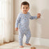 Juniors All-Over Print T-shirt and Pyjama Set - Blue / 18-24 mths