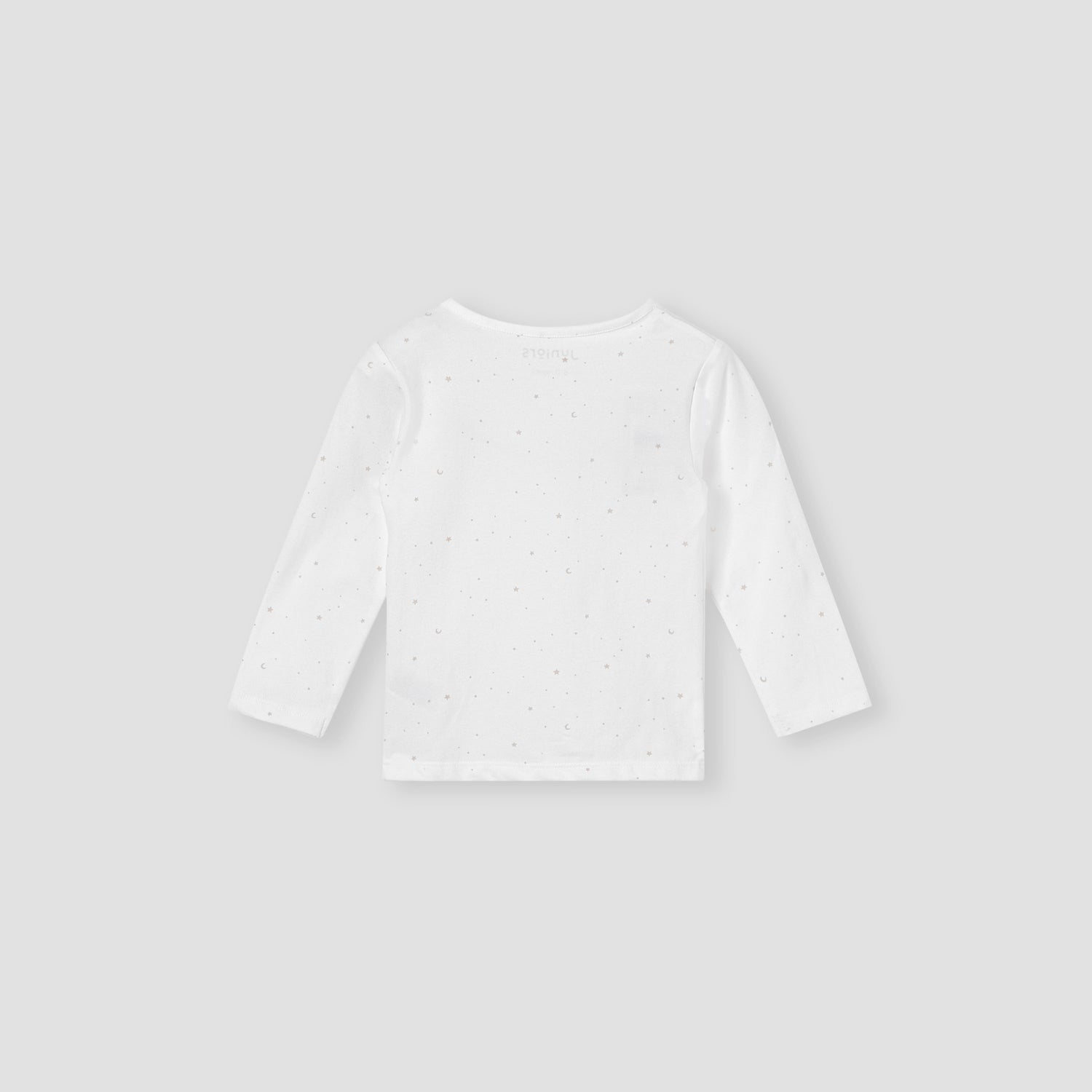 Juniors Solid Long Sleeves T-shirt and Pyjama Set