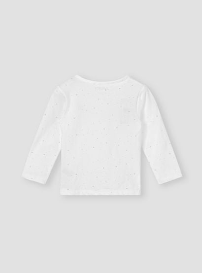 Juniors Solid Long Sleeves T-shirt and Pyjama Set-baby-girls-clothing-nightwear-pyjamasets-image-4