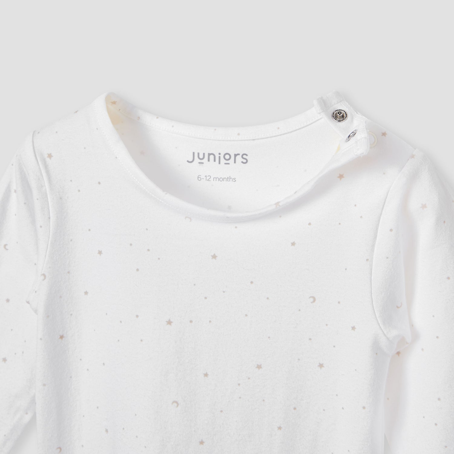 Juniors Solid Long Sleeves T-shirt and Pyjama Set