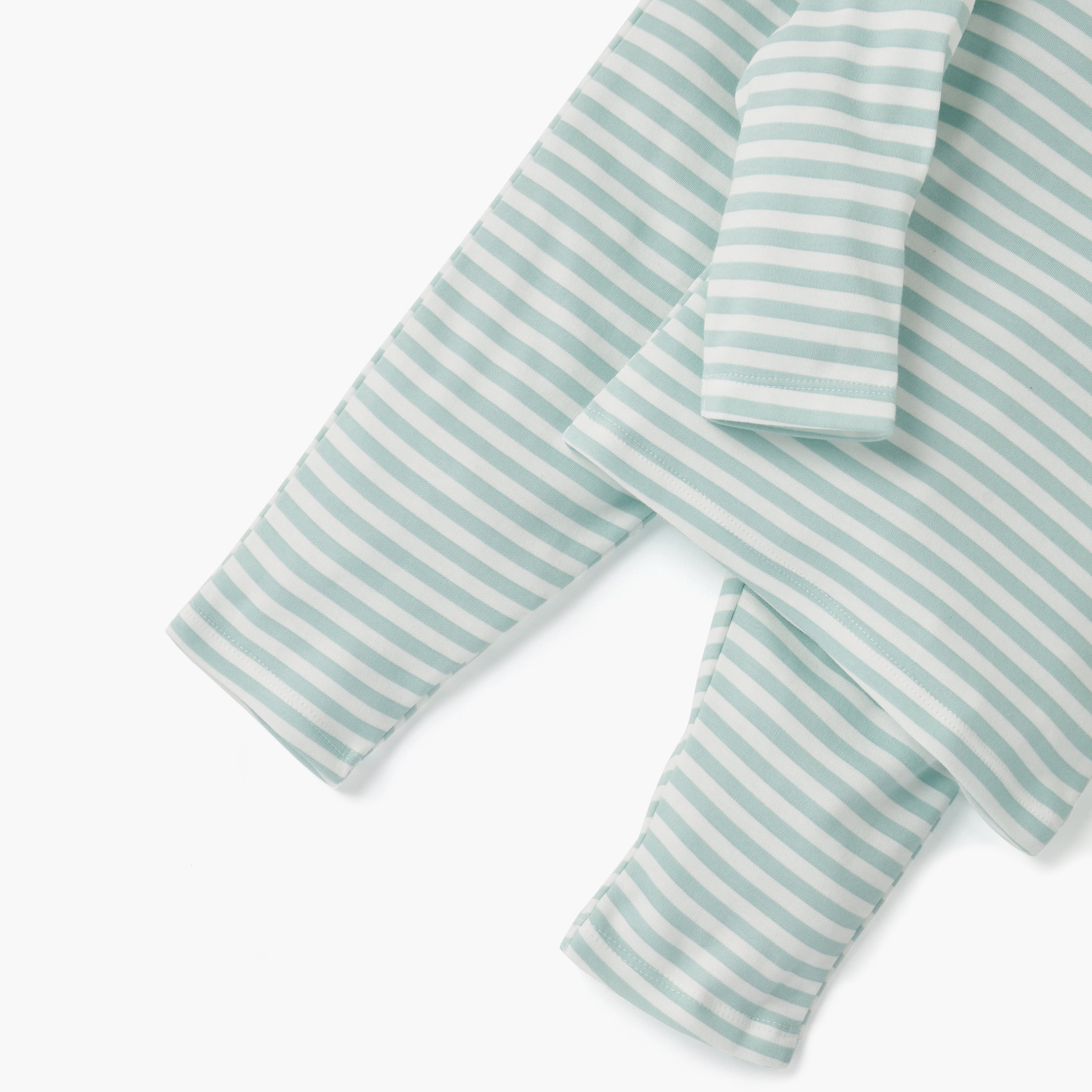 Juniors Striped T-shirt and Pyjama Set