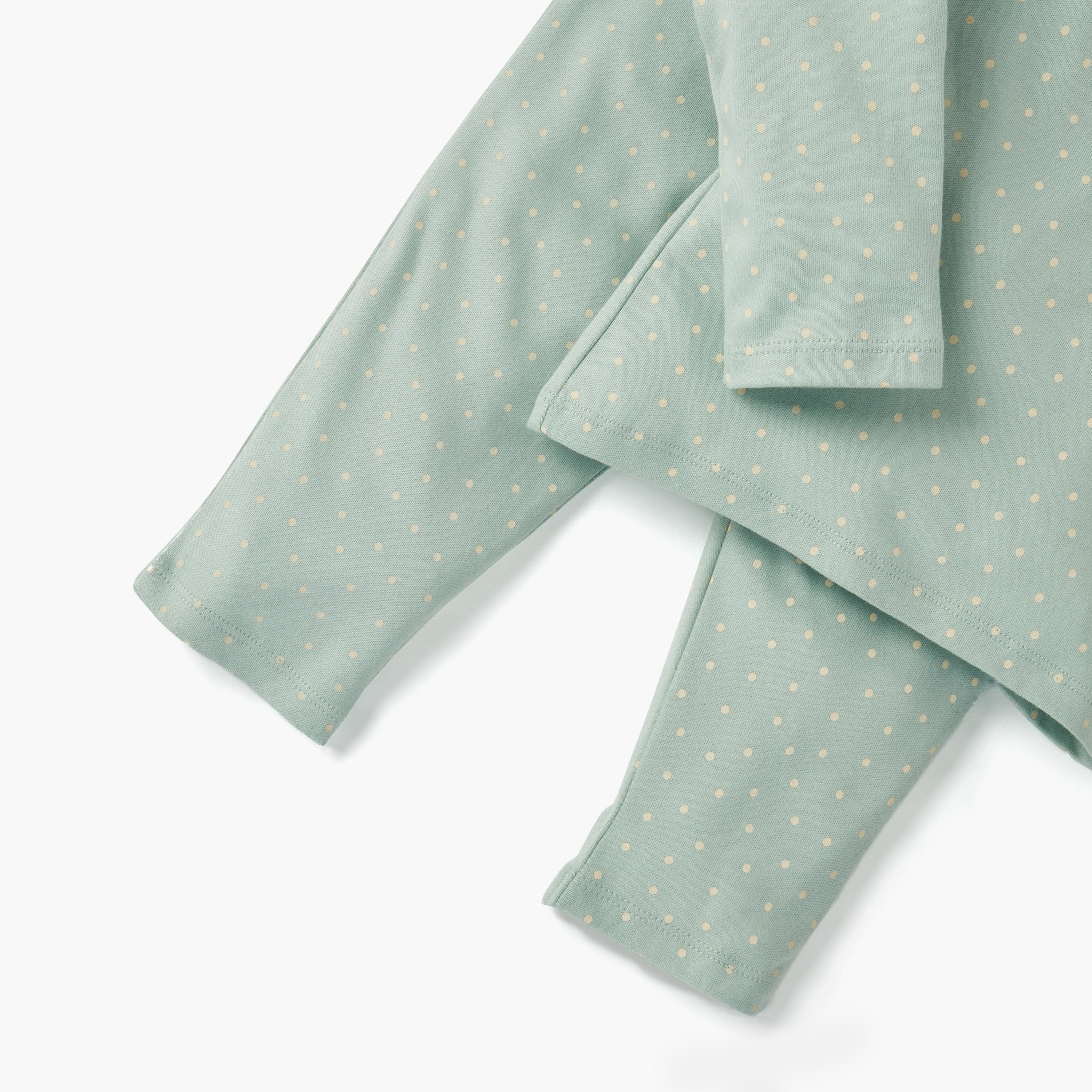 Juniors Polka Dot T-shirt and Pyjama Set