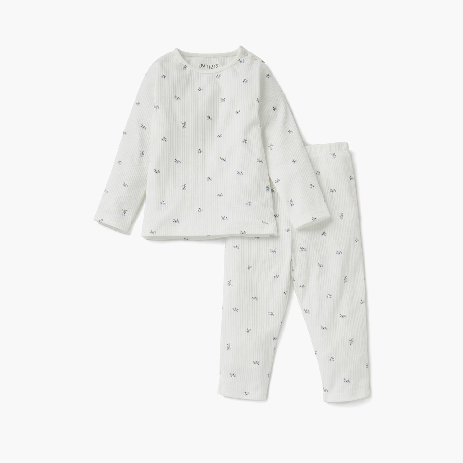 Juniors Floral Print T-shirt and Pyjama Set