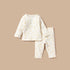 Juniors All-Over Lemon Print T-shirt and Pyjama Set - Cream / 12-18 mths