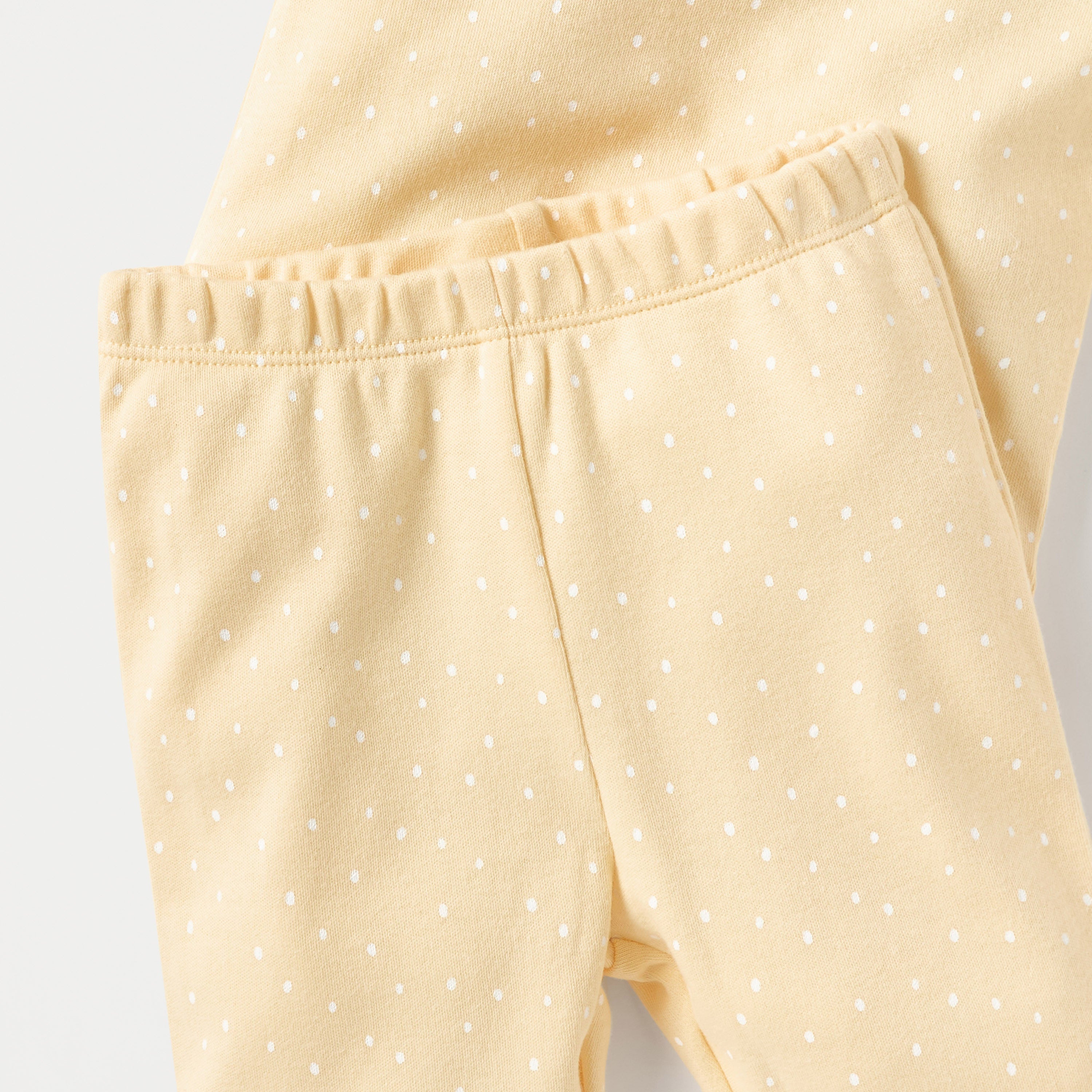 Juniors Polka Dot Print T-shirt and Pyjama Set