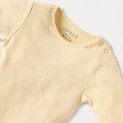 Juniors Polka Dot Print T-shirt and Pyjama Set