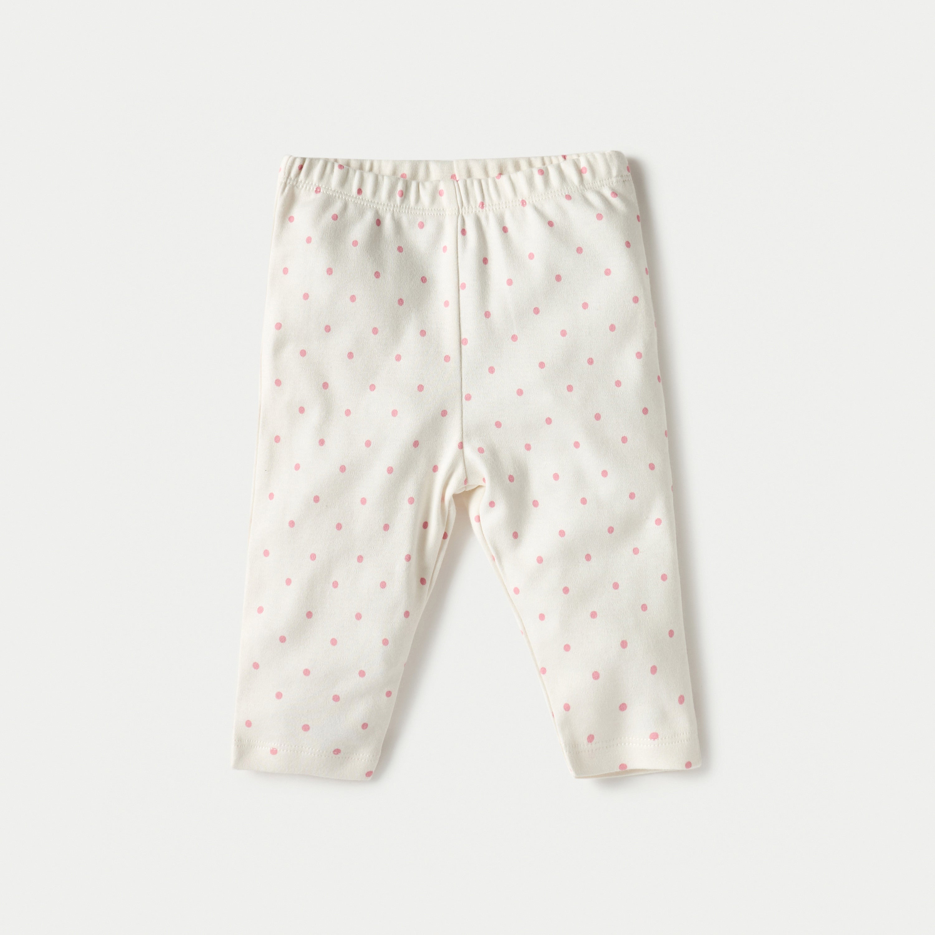 Juniors All-Over Polka Dot Print Long Sleeves T-shirt and Pyjama Set