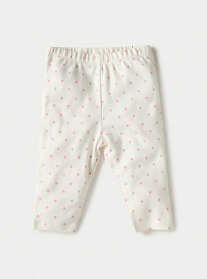 Juniors All-Over Polka Dot Print Long Sleeves T-shirt and Pyjama Set-baby-girls-clothing-nightwear-pyjamasets-image-3