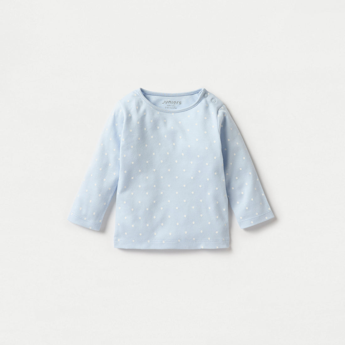 Juniors All-Over Polka Dot Print T-shirt and Pyjama Set