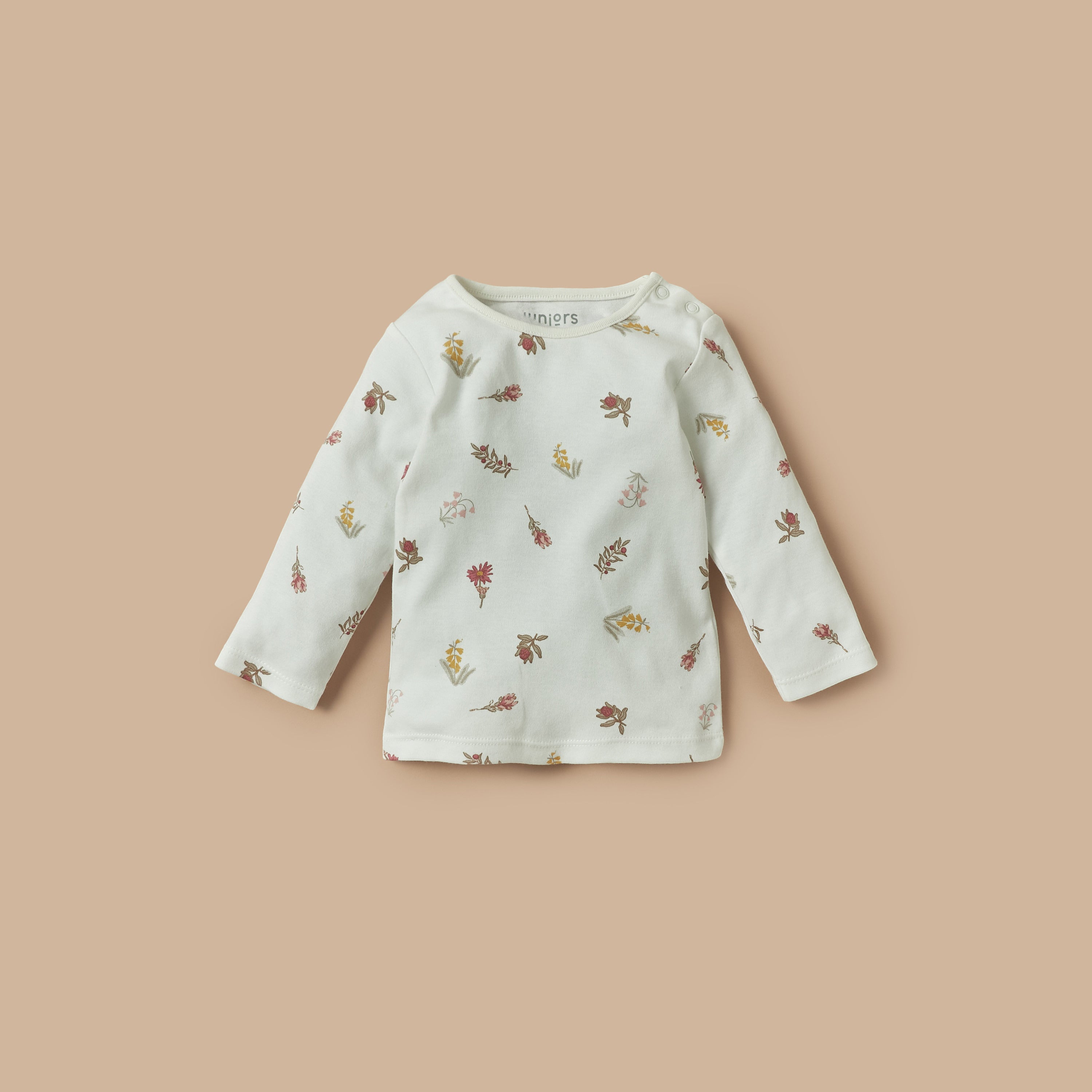 Juniors Floral Print T-shirt and Pyjama Set