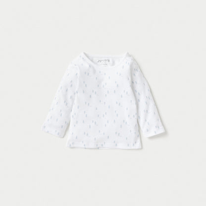 Juniors Printed T-shirt and Pyjama Set