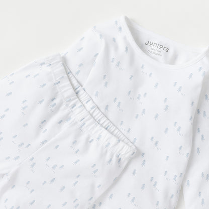 Juniors Printed T-shirt and Pyjama Set