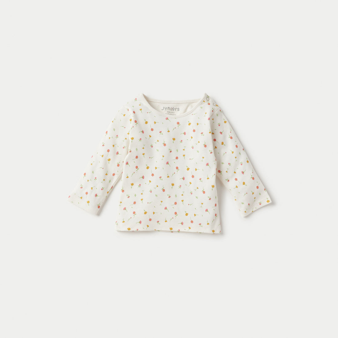 Juniors All-Over Floral Print T-shirt and Pyjama Set