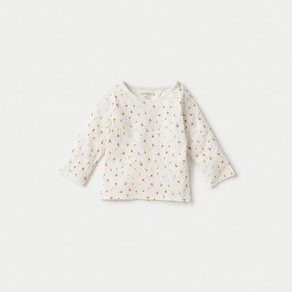 Juniors All-Over Floral Print T-shirt and Pyjama Set