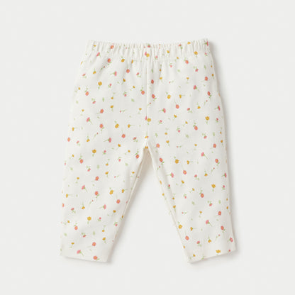 Juniors All-Over Floral Print T-shirt and Pyjama Set