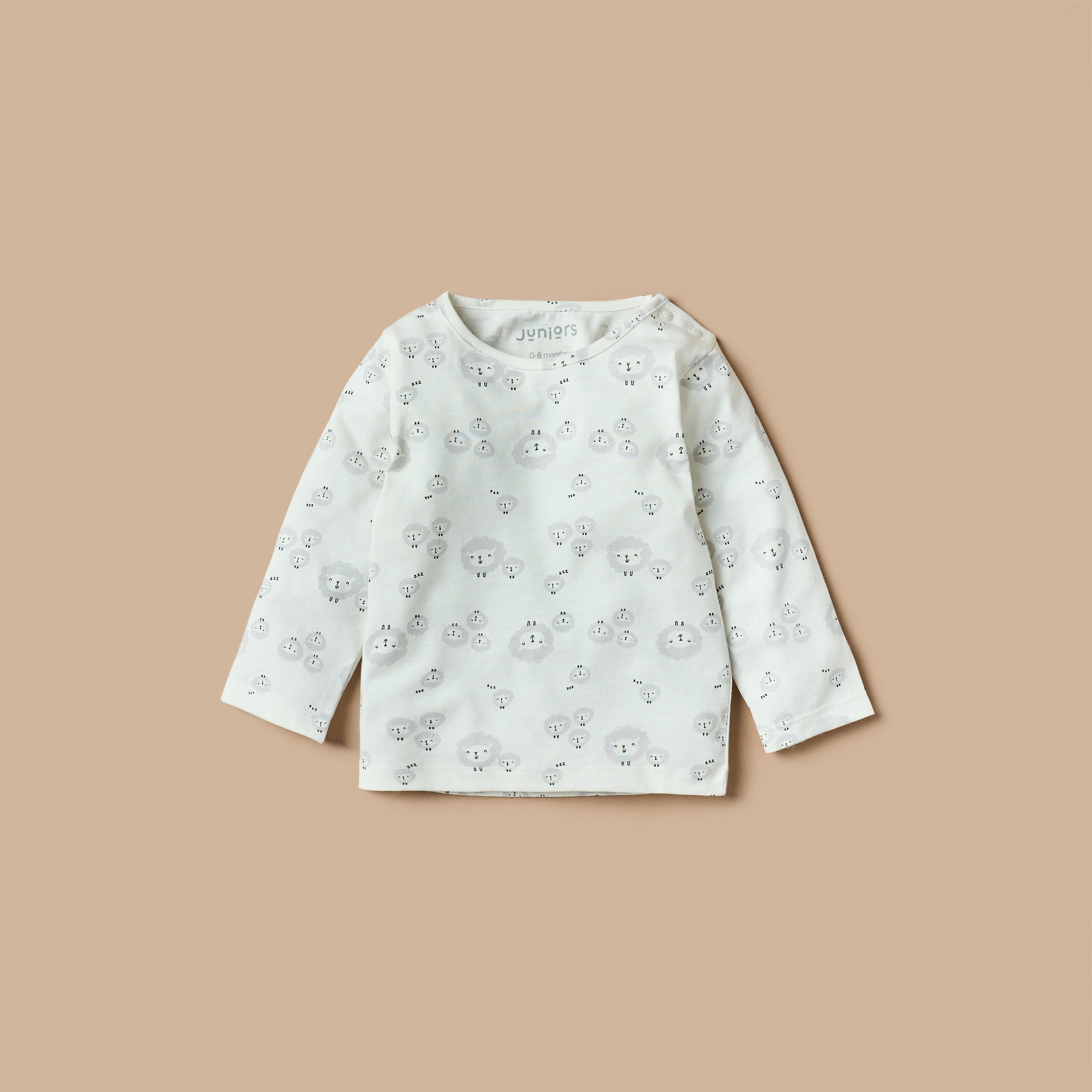 Juniors Lamp Print T-shirt and Pyjama Set