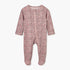 Juniors Dinosaur Print Sleepsuit with Long Sleeves and Zip Closure - Cream / 12-18 mths