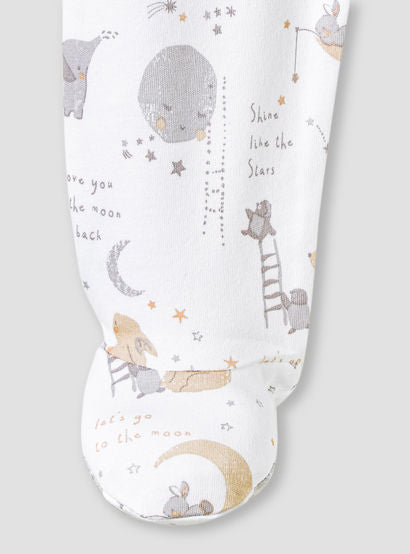 Juniors Round Neck Sleepsuit with Zip Closure - Cotton - Long Sleeves-promo_babyshop_Buy3for69_UAE130126-image-4