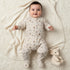Juniors Cotton Round Neck Long Sleeves Sleepsuit with Farm Print - Cream / 12-18 mths