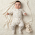 Juniors Cotton Round Neck Long Sleeves Sleepsuit with Farm Print - Cream / 12-18 mths
