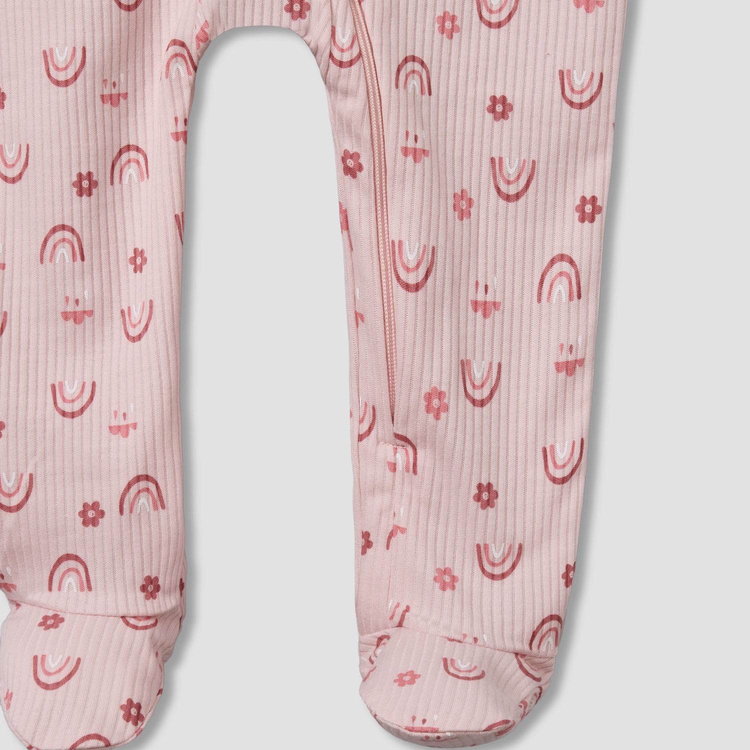 Juniors Cotton Round Neck Long Sleeves Sleepsuit with Fun Print
