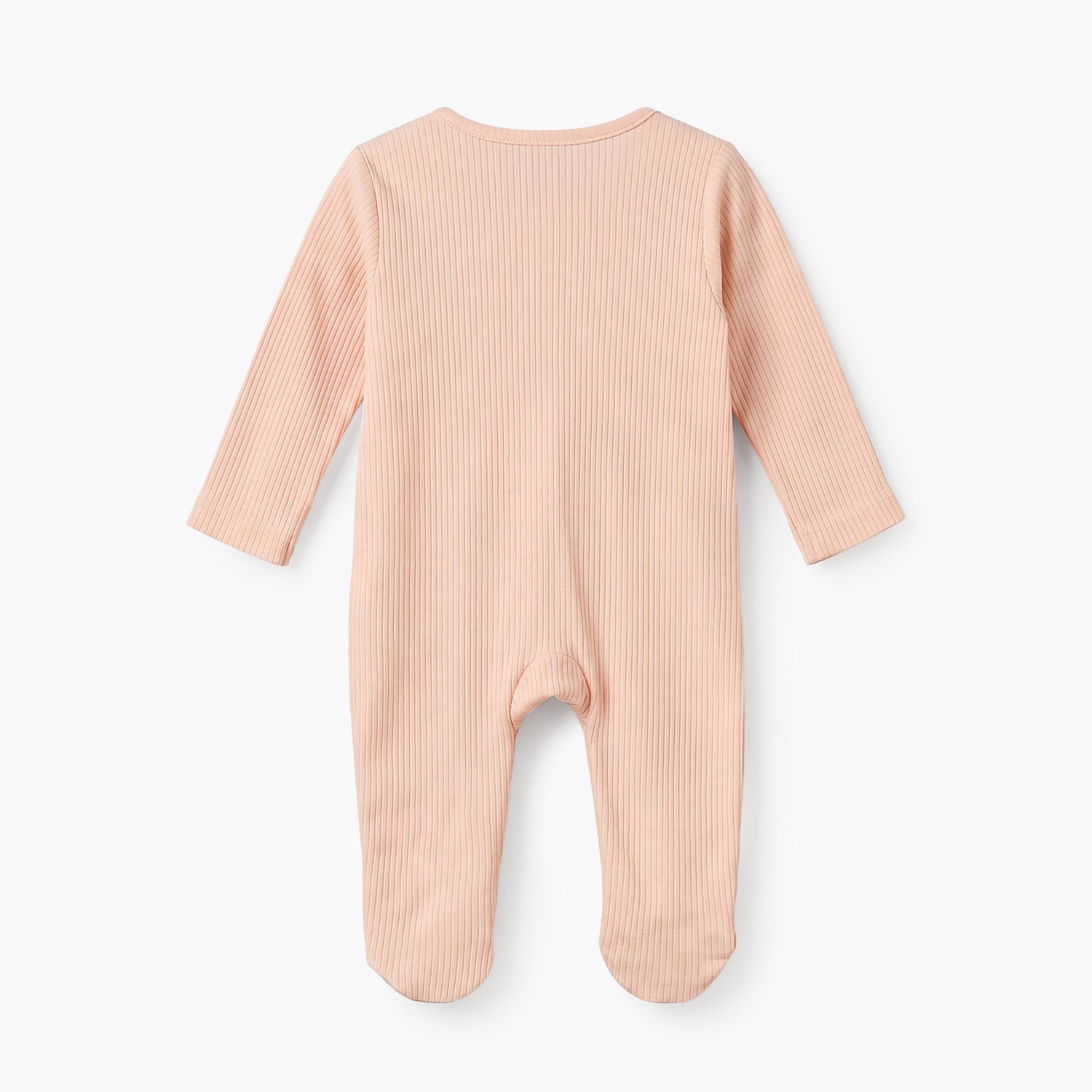 Pack of 3 Juniors Cotton Round Neck Long Sleeves Sleepsuit with Zip Closure