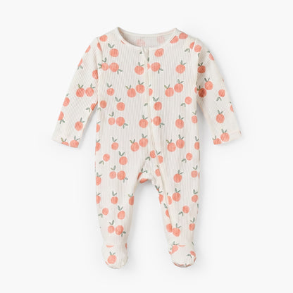 Pack of 3 Juniors Cotton Round Neck Long Sleeves Sleepsuit with Zip Closure