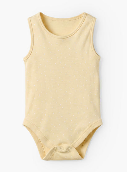 Juniors Printed Sleeveless Bodysuit - Set of 5-promo_babyshop_Buy2for115_UAE130126-image-6