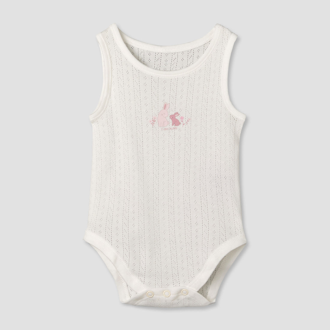 Pack of 5 Juniors Cotton Sleeveless Bodysuit with Fun Print