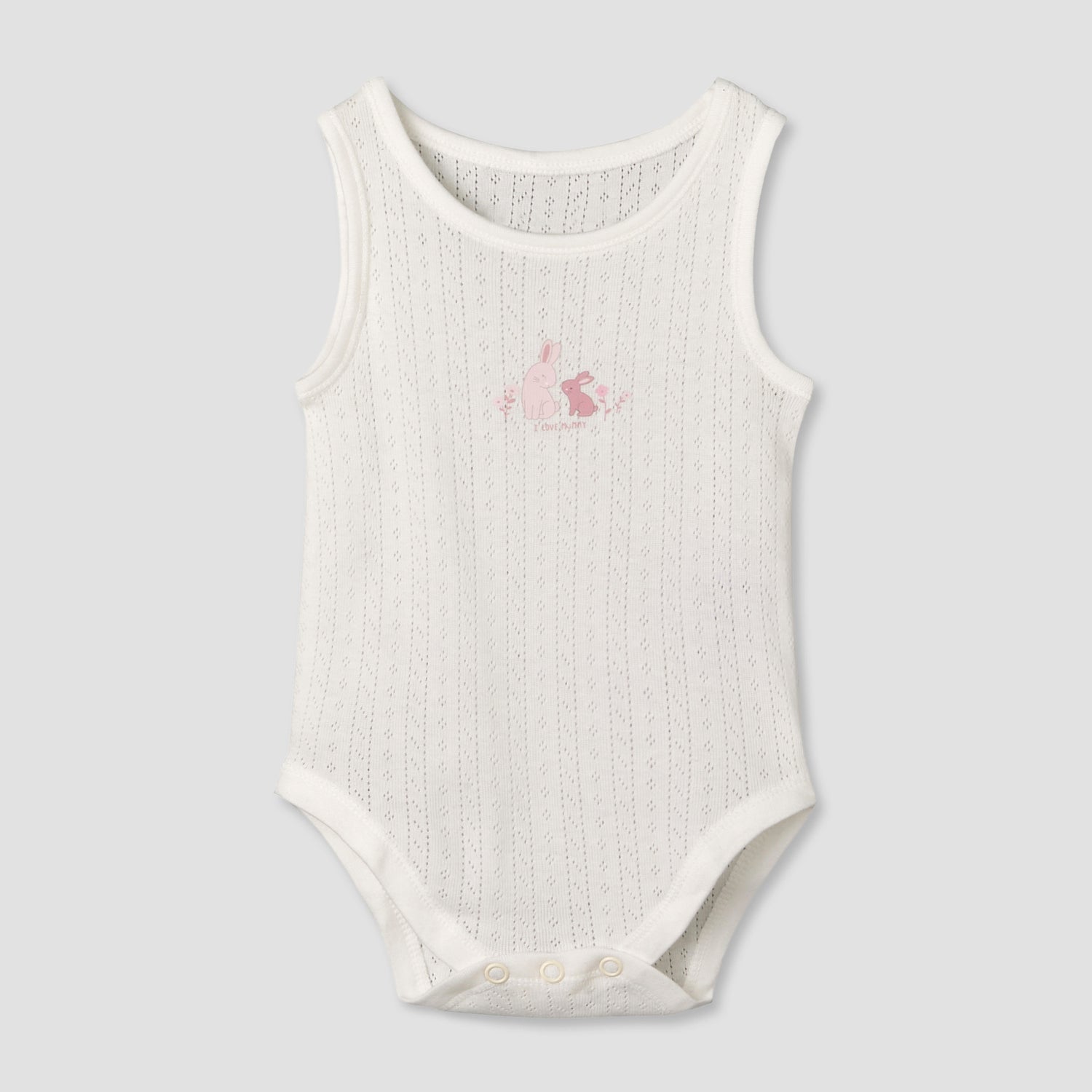Pack of 5 Juniors Cotton Sleeveless Bodysuit with Fun Print