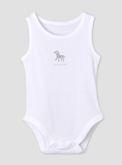 Pack of 7 Juniors Round Neck Sleeveless Bodysuit with Fun Print-promo_babyshop_Buy2for115_UAE130126-image-5