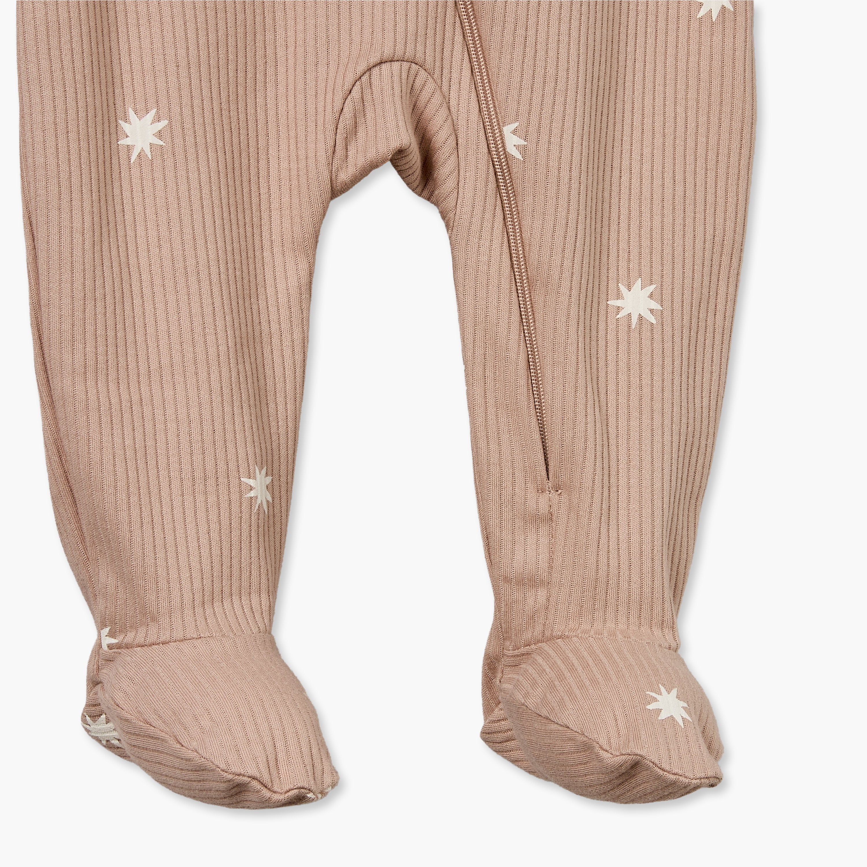Pack of 3 Juniors Cotton Crew Neck Long Sleeves Sleepsuit with Star Print