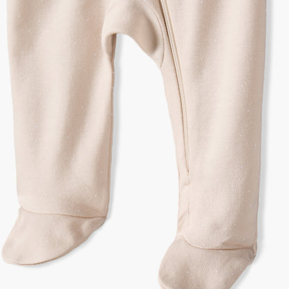 Pack of 5 Juniors Cotton Crew Neck Long Sleeves Sleepsuit with Zip Closure