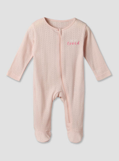 Pack of 3 Juniors Cotton Round Neck Long Sleeves Sleepsuit with Zip Closure-baby-girls-clothing-nightwear-sleepsuits-image-3