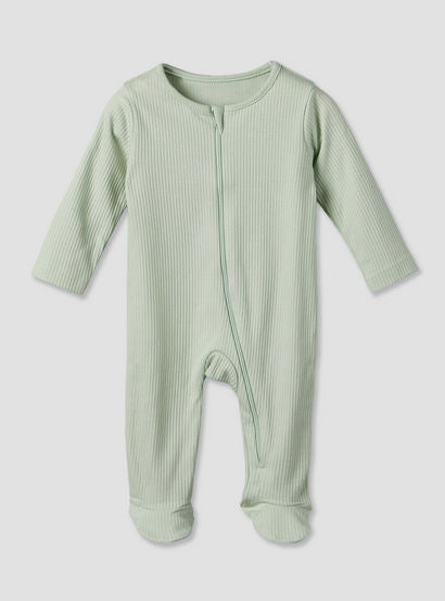 Pack of 3 Juniors Cotton Round Neck Long Sleeves Sleepsuit with Ribbed Design-baby-boys-clothing-nightwear-sleepsuits-image-5