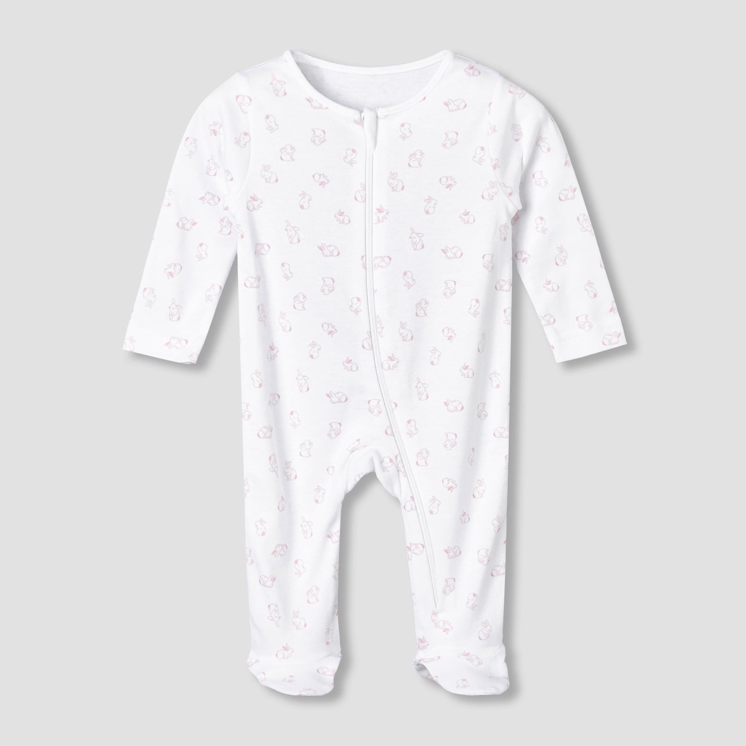 Pack of 5 Juniors Cotton Crew Neck Long Sleeves Sleepsuit with Assorted Print